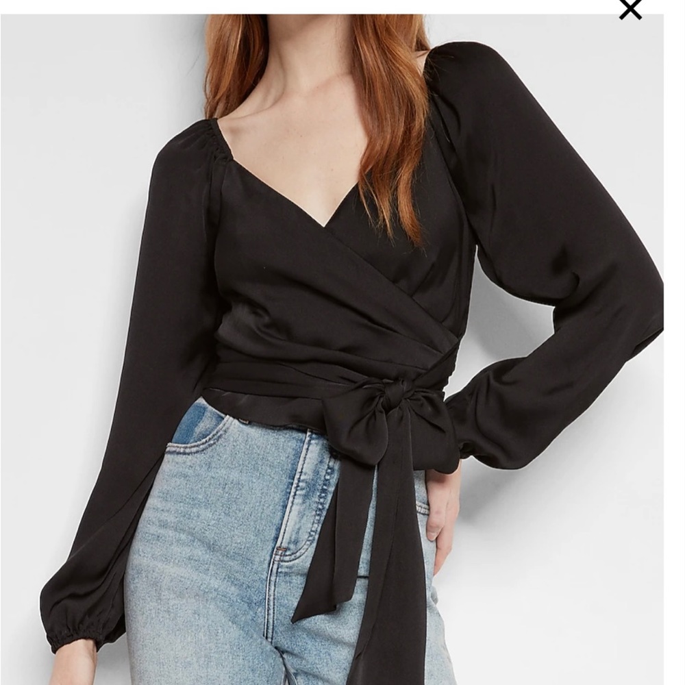 New Black Express Blouse